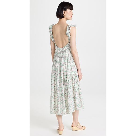 Sokie Collective The Summer Flutter Dress Size Medium - Picture 4 of 7